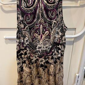 White House Black Market silk shell